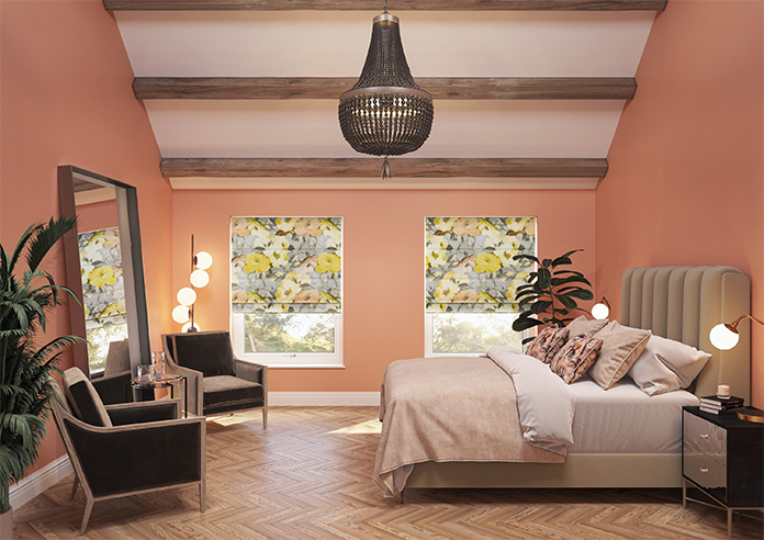 Rosa, Mirage - Motorised Roman Blind - Image 8